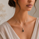 Smoky Quartz Small Pendants in Silver