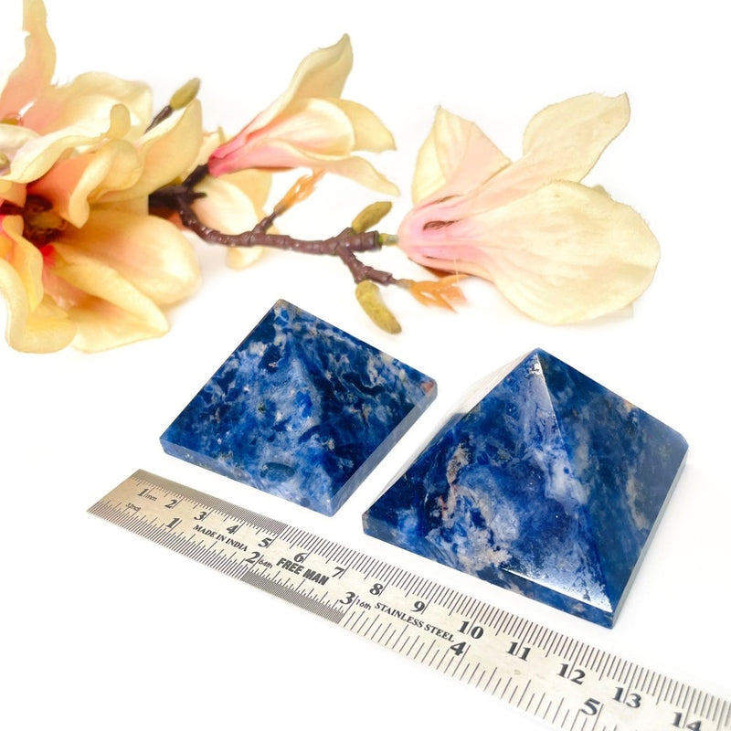 Sodalite Pyramid (Creativity & Self-Discipline)