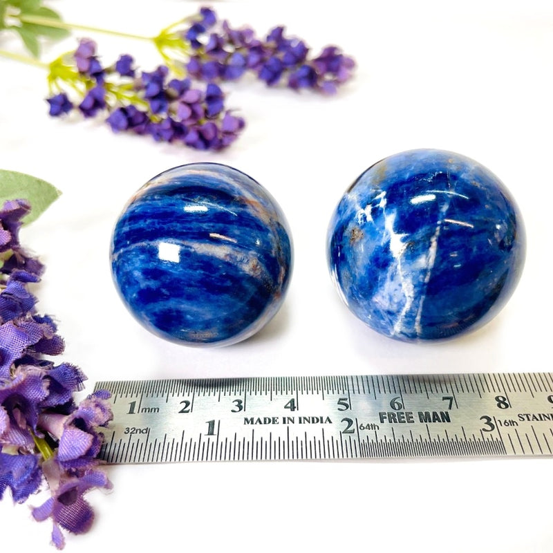 Sodalite Sphere (Creativity & Discipline)