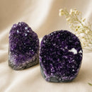 Standing Amethyst Clusters from Uruguay AAA Extra (Very dark Purple)
