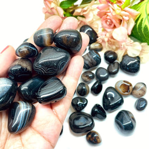 Sulemani Hakik Tumbled Stone (Protection from Evil Eye)