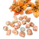 sunstone tumbled stones