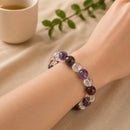 Super Seven Round Bead Bracelet (Psychic gifts and Healing)