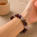 Super Seven Round Bead Bracelet (Psychic gifts and Healing)