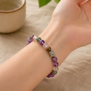 Super Seven Round Bead Bracelet (Psychic gifts and Healing)