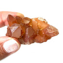Tangerine Quartz Clusters