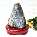 Raw Blue Kyanite on a Stand (Aura Cleanser & High Vibration)