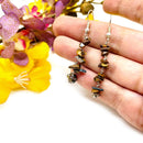 Tiger Eye Earrings (Courage)