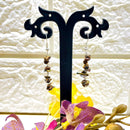Tiger Eye Earrings (Courage)