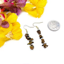 Tiger Eye Earrings (Courage)
