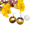Tiger Eye Earrings (Courage)