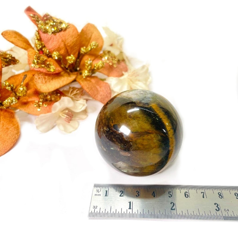 Tiger Eye Sphere (Courage & Confidence)