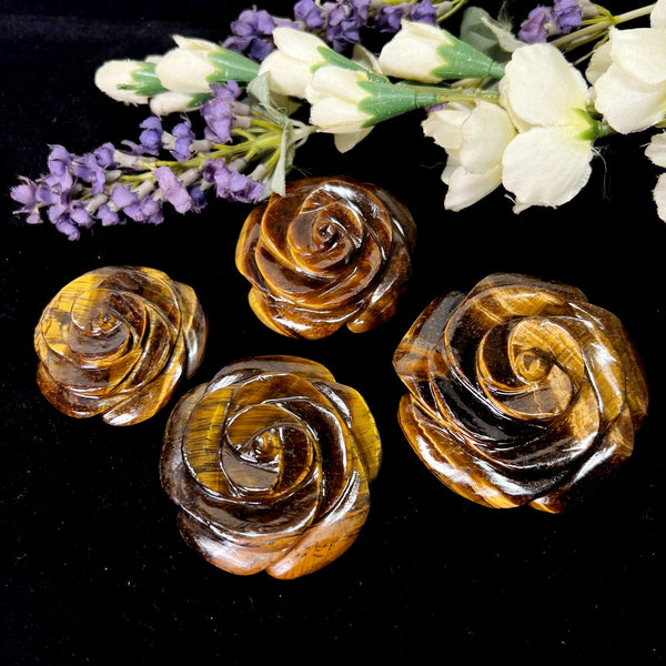 Rose in Tiger Eye