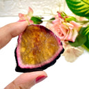 Polychrome Tourmaline Polished Slices (Healing Heart & Power)