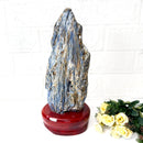 Raw Blue Kyanite on a Stand (Aura Cleanser & High Vibration)