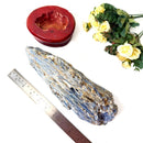 Raw Blue Kyanite on a Stand (Aura Cleanser & High Vibration)