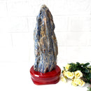 Raw Blue Kyanite on a Stand (Aura Cleanser & High Vibration)