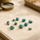 Natural Morenci Turquoise with Pyrite rough nuggets by Talk to Crystals, featuring naturally unique gemstones for protection, confidence, communication, prosperity, and Throat Chakra healing in India