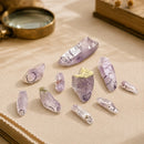 Vera Cruz Amethyst Enhydro by Talk to Crystals with a moving water bubble, rare collector's piece for spiritual growth, meditation and psychic gifts