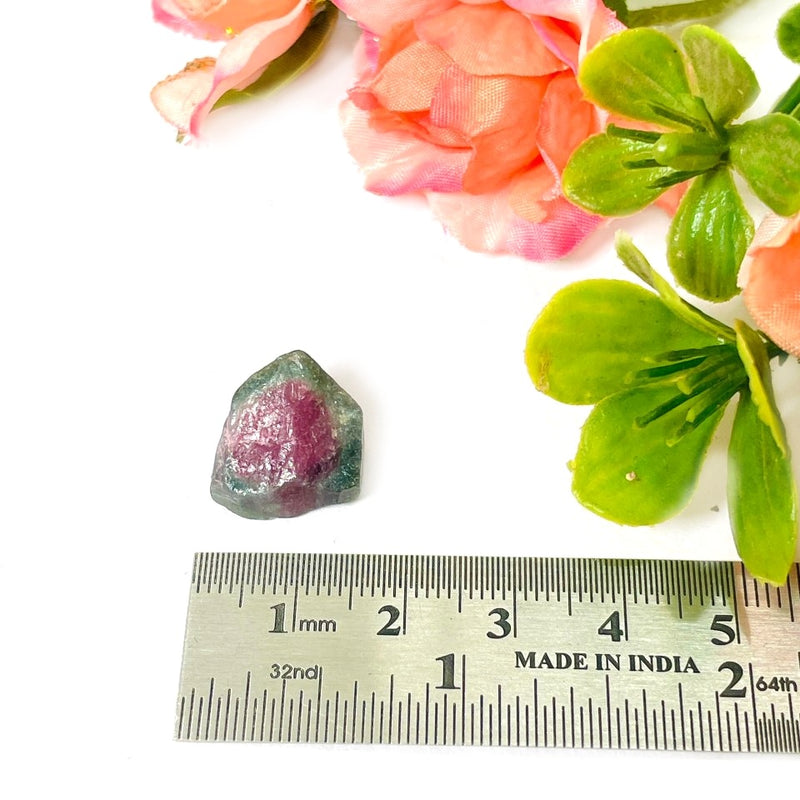 Watermelon Tourmaline Rough Slices (Empathy and Compassion)