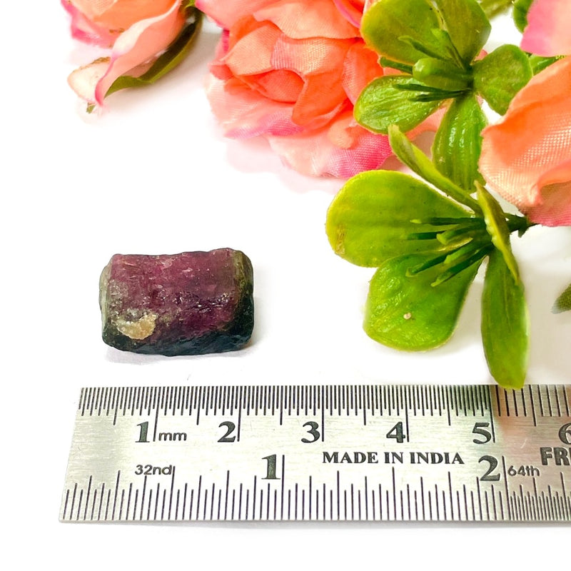 Watermelon Tourmaline Rough Slices (Empathy and Compassion)