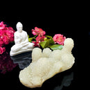 White Chalcedony Druzy Clusters (Calming & Nurturing)