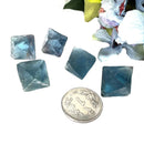 Natural Fluorite Octahedrons (Blue, Purple and Green)