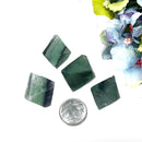 Natural Fluorite Octahedrons (Multifluorite, Blue-Green)