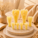Yellow Aventurine crystal angel idols in a graceful winged form, symbolizing encouragement and protection while supporting confidence, decisiveness, self-worth and personal power.