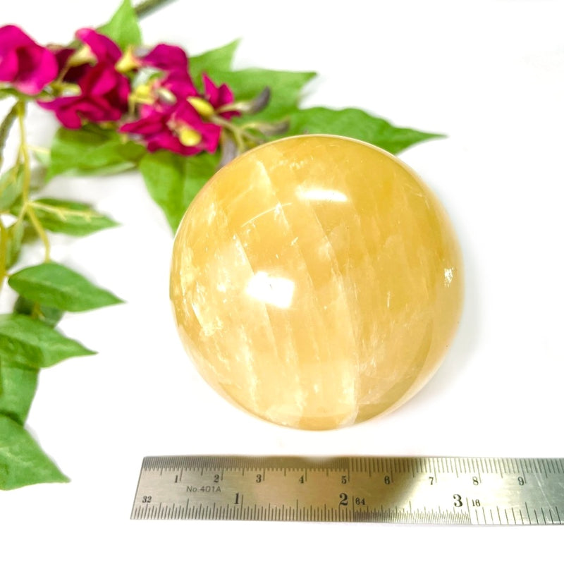 Yellow Calcite Sphere