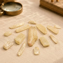 Premium Yellow Kunzite Crystal for Spontaneity, Gratitude and Loving Relationships by Talk to Crystals