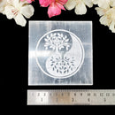 Selenite Square  Charging Plate (4inch)