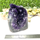 Standing Amethyst Clusters from Uruguay AAA Extra (Very dark Purple)