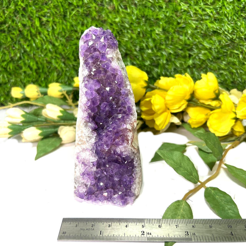 Standing Amethyst Clusters from Uruguay AAA Quality (High Vibrations)