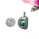 Abalone Shell Premium Pendants in Silver (Emotional Healing)