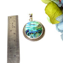 Abalone Shell Premium Pendants in Silver (Emotional Healing)