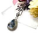 Abalone Shell Premium Pendants in Silver (Emotional Healing)