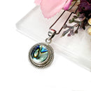 Abalone Shell Premium Pendants in Silver (Emotional Healing)