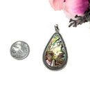 Abalone Shell Premium Pendants in Silver (Emotional Healing)