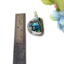 Abalone Shell Premium Pendants in Silver (Emotional Healing)