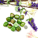 African Jade Tumble healing stone (Improve Business Relationships)