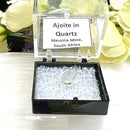 Ajoite in Quartz Mineral Specimen