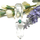 Malachite Adjustable Ring in Silver (Spiritual Renewal)