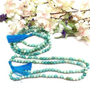 Amazonite Round Beads Jaap Mala (Hope and Discipline)