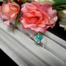 Russian Amazonite Adjustable Ring in Silver
