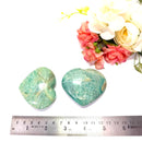 Amazonite Hearts