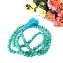 Amazonite Round Beads Jaap Mala (Hope and Discipline)