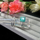 Russian Amazonite Adjustable Ring in Silver