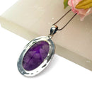 Amethyst Premium Pendant in Silver