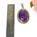 Amethyst Premium Pendant in Silver
